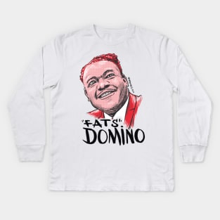 Fats domino Kids Long Sleeve T-Shirt